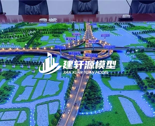 江东高速公路沙盘定制